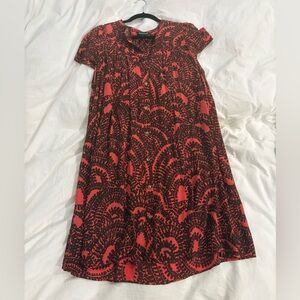 Whistles button down dress with tie